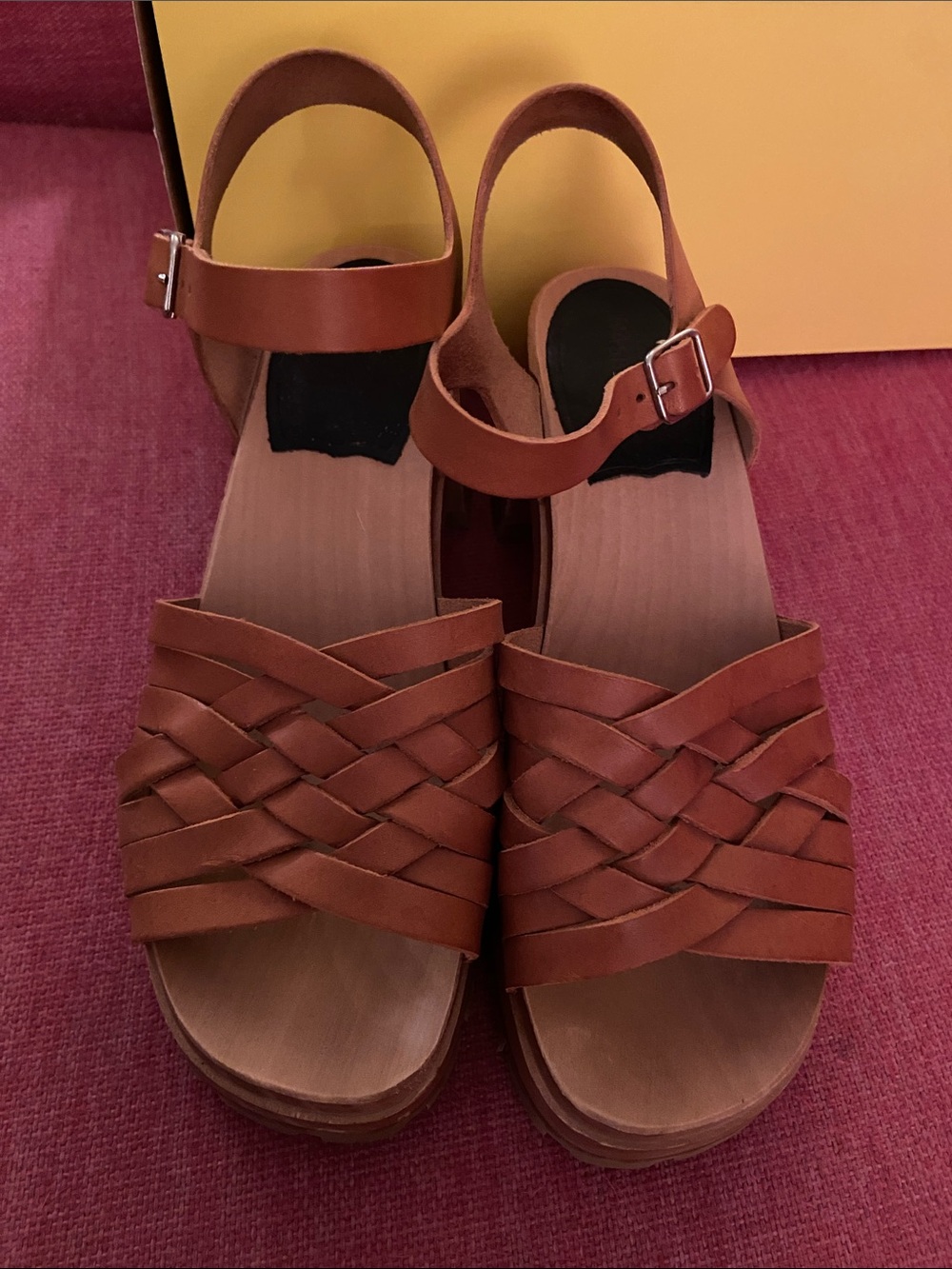 Swedish Hasbeens clog sandals